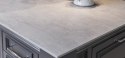 Neolith Beton 6 mm grubości, wymiar 1500x1500 mm, wykończnie Slik