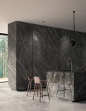 Laminam Diamond Calacatta Black 5,5 mm grubości, wykończenie groszkowane