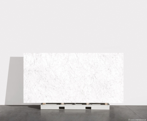 Spiek Kwarcowy Re_STILE CARRARA, wykończenie naturalne, rozmiar płyty 162x324 cm, grubość 12 mm