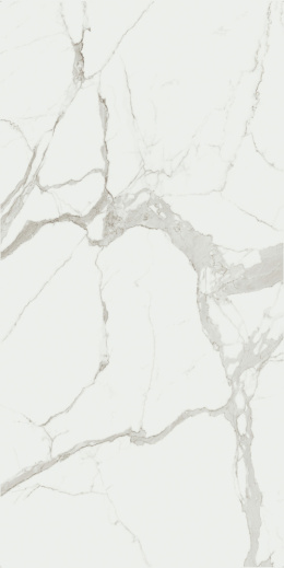 Spiek kwarcowy FLORIM Stone Marble Statuario 6 mm grubości, powierzchnia matowa, rozmiar płyty 160x320 cm.