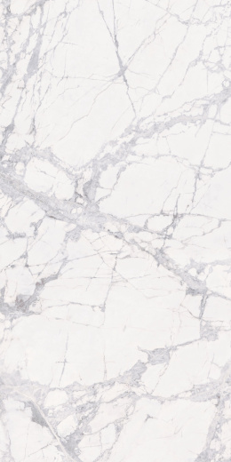 Spiek kwarcowy FLORIM Stone Marble WHITE 6 mm grubości, powierzchnia polerowana, rozmiar płyty 160x320 cm.