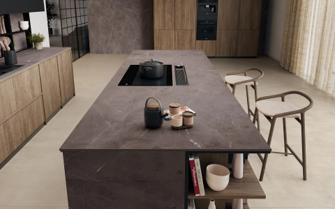 Atlas Plan Precious Brown Bookmatch Silk 6 mm grubości, rozmiar 320 cm x 160 cm