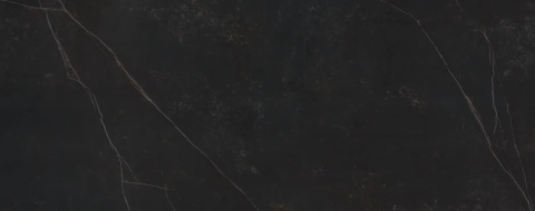 Płyta Dekton Kelya4 mm mat z wyraźnym białym użyleniem na ciemnym tle