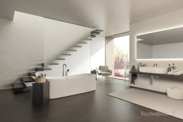 Technistone Noble Arco - marmurowe ściany łazienkowe