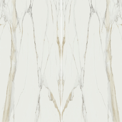 Calacatta Gold 2 płyty lustrzane osbice