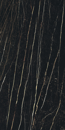 FLORIM Stone Marble Laurent,  to głębokie tony czerni, bieli, szarości i brązów z subtelnym, żyłkowanym wzorem