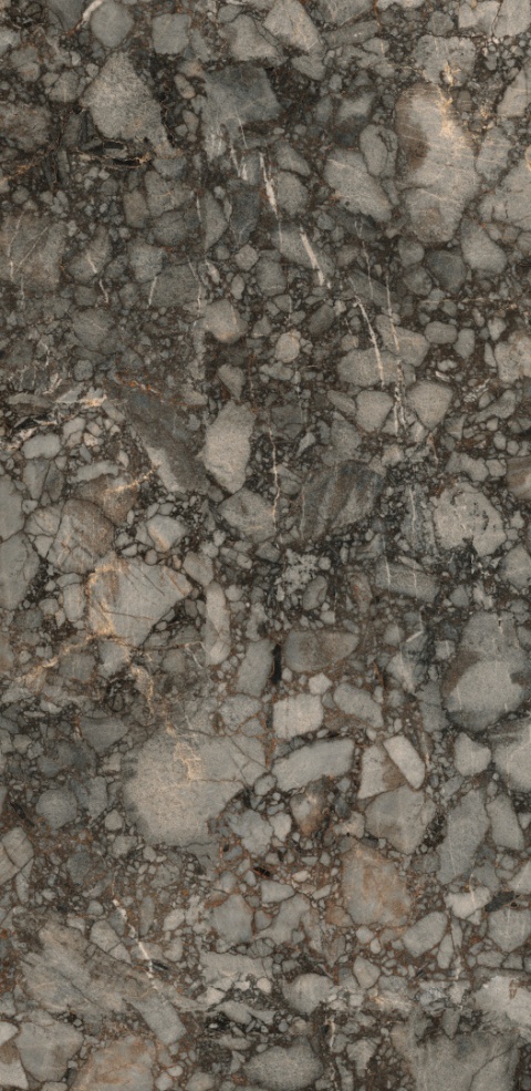 Stone Marble HERITAGE Riverbed - kolor: szary dekor przypomina struktury naturalnego kamienia