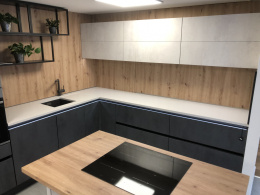 Noble Pro Frost- blaty kuchenne w odcieniach szarości