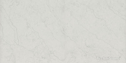 Technistone Mystery White - subtelną elegancję bieli z delikatnymi, szarymi żyłkami, tworząc efekt marmuru