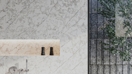 Technistone Romano Ricco - eleganckie wykończenie ścian łazienki