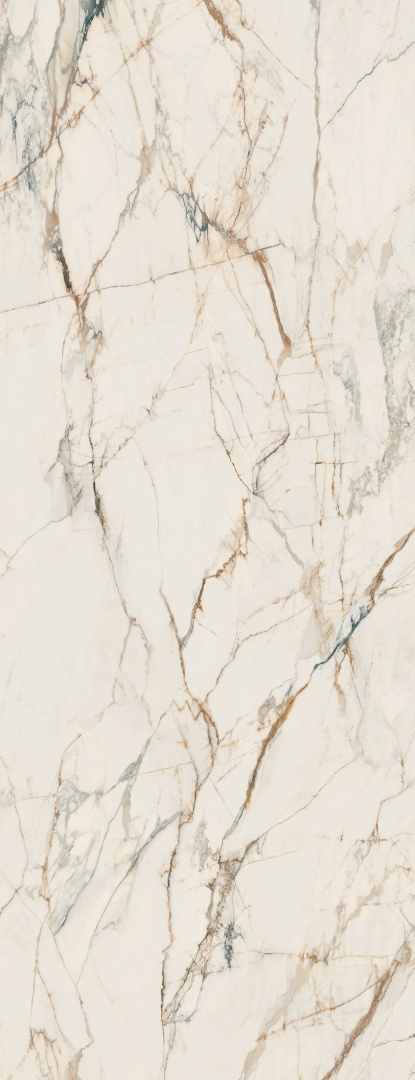 TRI-D PASSION WHITE to spiek kwarcowy w kolorze czystej bieli z subtelnym beżowo-kremowym żyłkowaniem, inspirowany marmurem