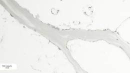 Avant Quartz Calacatta Arras to biały konglomerat kwarcowy z wyrazistymi szaro-grafitowymi żyłkami