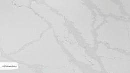 Avant Quartz Calacatta Bianco to jasnoszary konglomerat kwarcowy z wyrazistymi, ciemnoszarymi żyłkami.