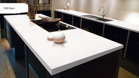 Wyspa kuchenna wykonana z konglomeratu Avant Quartz