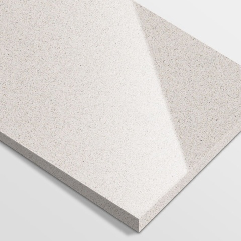 Płyta - Tarent o łagodnej palecie beżu i bieli  z delikatną strukturą przypominającą naturalny kamień.