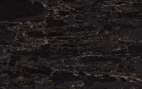 Black Nimbus — Kolorystyka niemal atramentowa czerń z subtelnymi, nieregularnymi żyłami w odcieniach brązu, szarości i złota