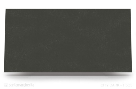 City Dark - intensywny, ciemnoszary odcień z subtelnie rozproszonymi jasnymi żyłkami, przypominającymi naturalny kamień  