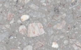 Fior di Pesco szary ton z delikatnymi przebłyskami bieli, subtelnym różem i naturalnymi, marmurowymi żyłami