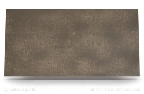 Metropolis Brown – intensywny brąz z naturalnymi, nieregularnymi chmurzeniami i ziarnistością