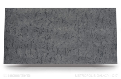 Konglomerat Galaxy - szaroczarne tło oraz żywe, kamienne wzory w jaśniejszych i chłodniejszych tonacjach