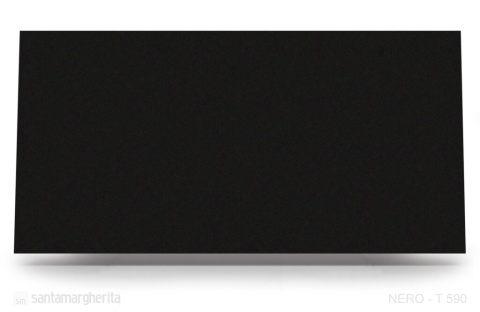 Nero zachwyca jednolitą, głęboką czernią z delikatnie widocznymi drobinami kwarcu