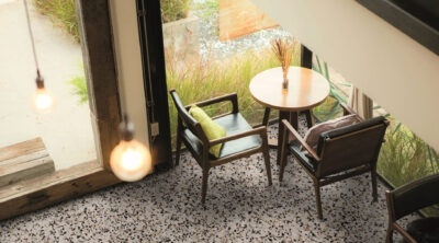 Posadzka wykonana z konglomeratu  Palazzo Ducale