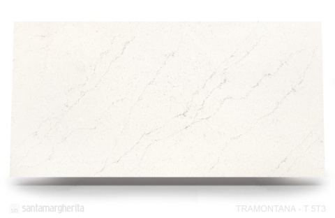 Tramontana Jasne tło w tonacji ciepłej bieli przecinają subtelne, nieregularne żyłki w odcieniach szarości