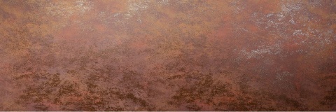 Laminam Oxide Moro to ciemnobrązowy spiek kwarcowy z efektem utlenionego metalu