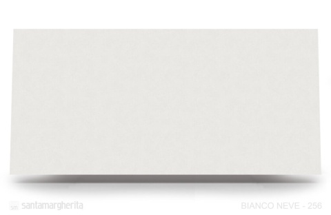 Bianco Neve – konglomerat  w czystym, chłodnym odcieniu bieli z subtelnymi, szarymi i beżowymi mikropunktami