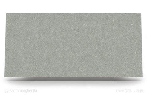 Camden w stonowanej, jasnoszarej tonacji, wzbogacony białymi, popielatymi i jasnobeżowymi wtrąceniami marmuru