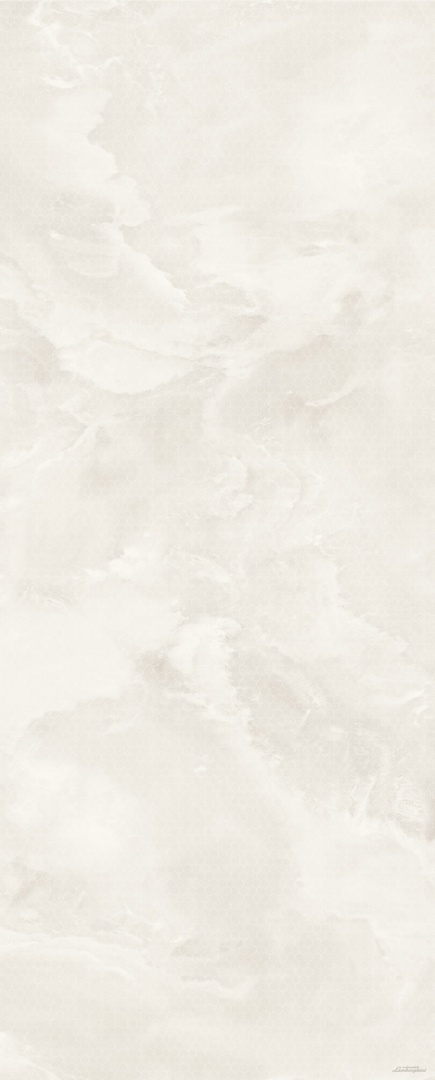 Płyta Laminam Lamborghini Silentium w pełnym formacie z geometrycznym wzorem i jasną kolorystyką