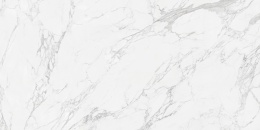 Techlam Calacatta White to spiek kwarcowy o śnieżnobiałej tonacji z szaro-kremowym żyłkowaniem