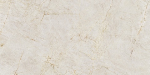 Colossal Cream zachwyca delikatnym kremowym odcieniem przełamanym złotymi żyłkami