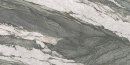 Techlam Forest to spiek kwarcowy inspirowany głęboką, zieloną marmurową nutą, który zachwyca naturalnym, leśnym charakterem