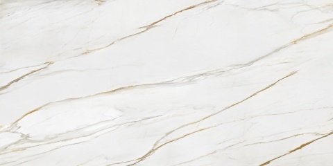 Techlam Macchia Gold to spiek kwarcowy o śnieżnobiałej bazie z intensywnym użyleniem szarości i złoto-pomarańczowej