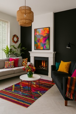 Dekton Natural Sirius to intensywna, elegancka czerń o subtelnej, teksturowanej powierzchni