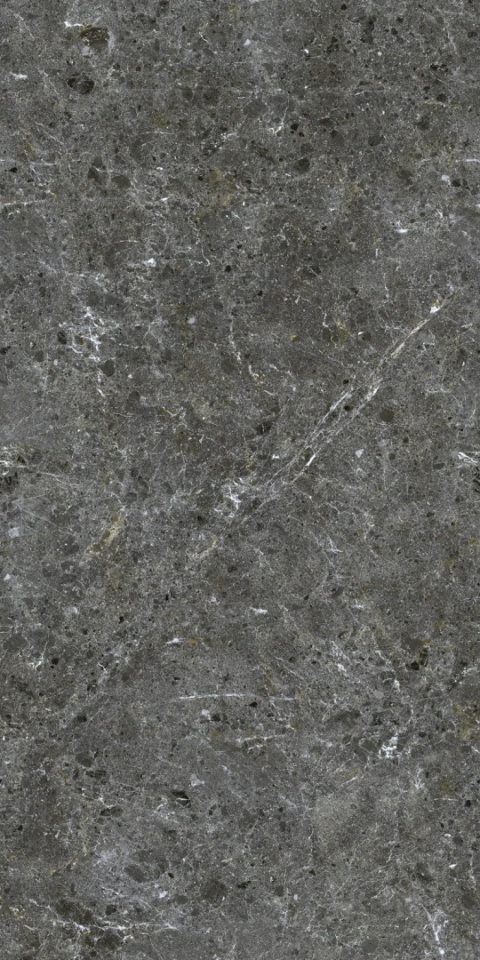 Płyta Grespania Ceramica Artic Antracita – ciemnoszary spiek kwarcowy o wyrazistym użyleniu.