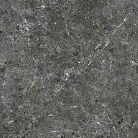 Zbliżenie powierzchni spieku Artic Antracita Grespania – głęboka szarość z jasnymi żyłkami.