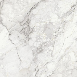 Zbliżenie powierzchni spieku Camouflage Bookmatch Natural z wyrazistym użyleniem w odcieniach szarości i beżu