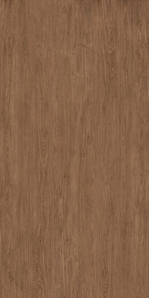 Irati Nogal Natural – powierzchnia w ciepłym odcieniu orzecha z realistycznym, naturalnym usłojeniem drewna.