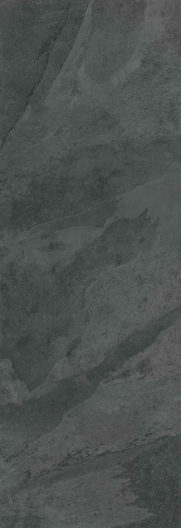 Ciemny spiek Grespania Annapurna Negro Natural – matowy łupek w odcieniach antracytu i grafitu.