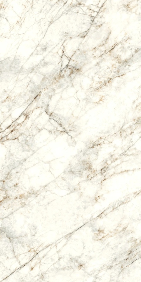 Płyta  Cuarzo Reno z wyrazistym, złotym użyleniem.