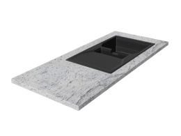 Granit kashmir white blat kuchenny jasny naturalny kamień