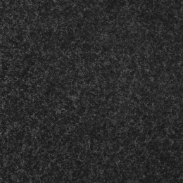 Zbliżenie granitu Black Antracite satyna o ciemnym tle i subtelnie matowej, drobnoziarnistej strukturze