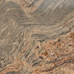 Granit Juparana – kamień naturalny w tonacji beżowo-brązowej z dynamicznym, dekoracyjnym użyleniem