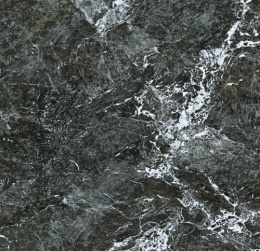 Coverlam Saint Denis Verde Pulido 5.6 mm – zielony spiek kwarcowy o polerowanym wykończeniu z białymi żyłkami.