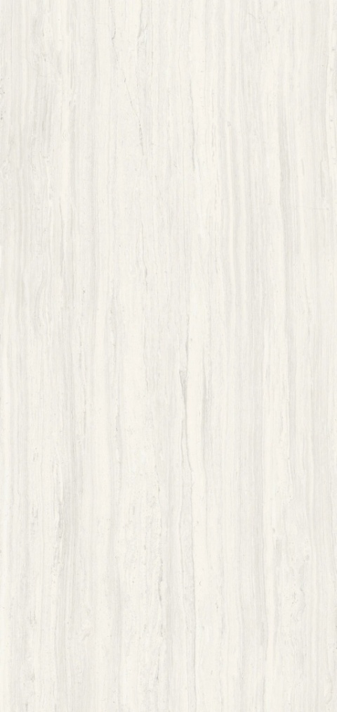 Coverlam Silk Blanco  – biały spiek kwarcowy inspirowany trawertynem, dostępny w wykończeniu matowym i polerowanym.