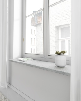 Parapet Grigio Londra z aglomarmuru – stonowany szary kolor nadający wnętrzu elegancji i lekkości