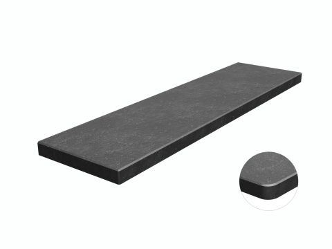 Parapet Granit Absolut Black Lappato