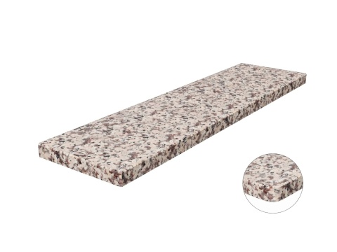 Parapet granitowy Crema FALCO – elegancki, jasny kamień o drobnym uziarnieniu i klasycznym wykończeniu